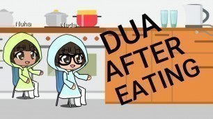 'Dua After Eating with Nada & Nuha'