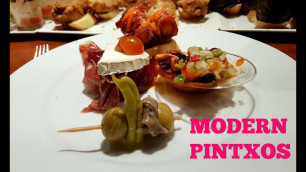 'SAN SEBASTIAN: The Best Modern Pintxos in Town #foodvlogs #foodchannel'