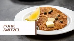 'Pork Schnitzel | Food Channel L Recipes'