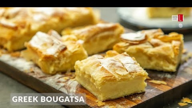 'Greek Bougatsa | Greek Custard Pie | Food Channel L Recipes'