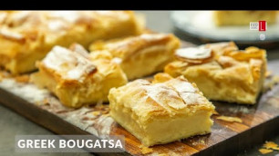 'Greek Bougatsa | Greek Custard Pie | Food Channel L Recipes'