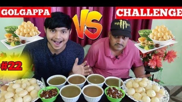 'GOLGAPPA EATING CHALLENGE || PaniPuri Eating Competition || Food Competition