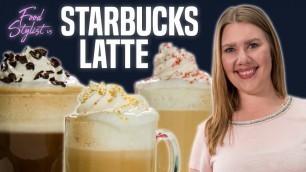 'Food Stylist Vs Starbucks | How to Style a Latte for Photo | Well Done'