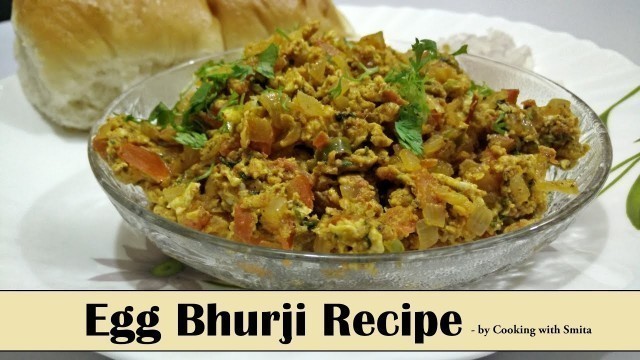 'Egg Bhurji Recipe in Hindi by Cooking with Smita - Egg Khagina - Anda Bhurji'