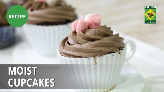 'Moist cupcakes Recipe | Food Diaries |  Zarnak Sidhwa | Dessert'