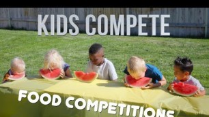 'FOOD COMPETITION | Kids Compete!'