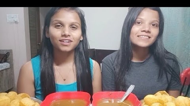 'GOLGAPPE COMPETITION I Panipuri challenge with sister l Street food ll Sharayu Sonawane'