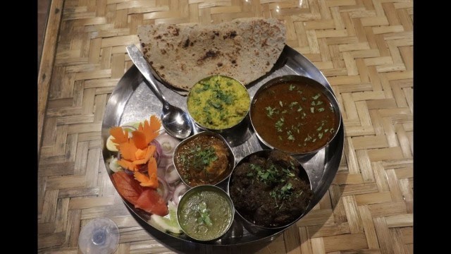 'Tasty Mutton Thali at Karyat Maval near Donje Phata - Sinhagad Fort |Food Diaries|'