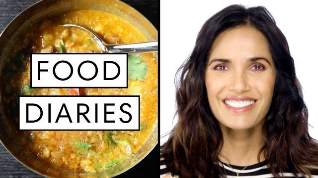 'Everything Top Chef Host Padma Lakshmi Eats in a Day | Food Diaries: Bite Size | Harper\'s BAZAAR'