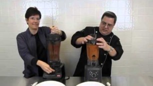 'Hamilton Beach HBF500 Food Blender vs Competition Demonstration'