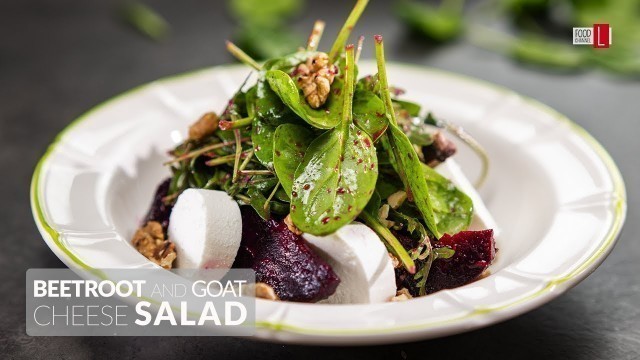 'Roasted Beetroot with Goat Cheese Salad | Goat Cheese Salad | Food Channel L Recipes'