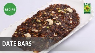 'Date Bars Recipe | Food Diaries |  Zarnak Sidhwa | Dessert'