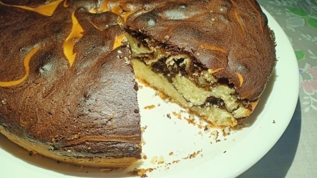 '|MARBLE CAKE| |HOW TO MAKE MARBLE CAKE AT HOME| |MAHI\'S FOOD DIARIES|'