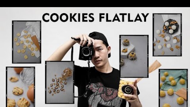 'Cookies Flat Lay Photography'