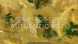 'Samia Food Diaries | How To Make Creamy Egg Curry & Authentic Roti Recipe | Quick & Easy Cook Curry'