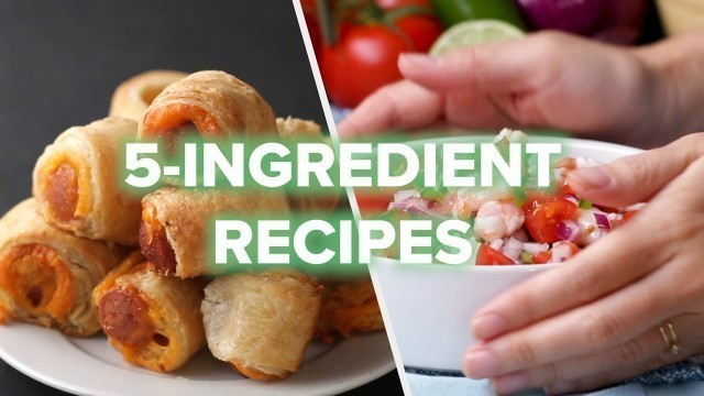 5 Recipes Using ONLY 5 Ingredients • Tasty Recipes