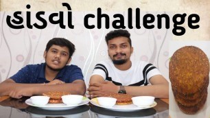 'Handvo / હાંડવો Eating Food Challenge | Food Competition | Pirates Of Food'