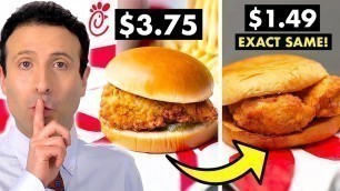 '10 FAST FOOD SECRETS That Will Save You Money!'