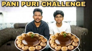 'Pani Puri Eating Challenge | Food Competition'