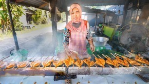 'Street Food COCONUT MILK BBQ CHICKEN!! 