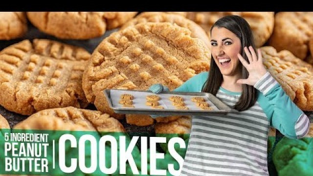 5 Ingredient Peanut Butter Cookies