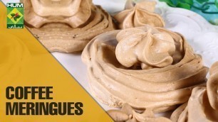 'Light and Delicious Coffee Meringues | Food Diaries | Masala TV Show | Zarnak Sidhwa'