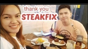 'BEST STEAK IN MAGINHAWA (DINNER TREAT FROM MISIS) @STEAKFIX'