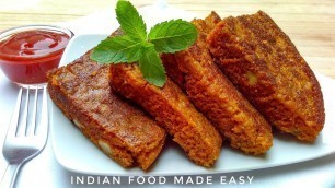 'Aloo Sponge Snack Recipe in Hindi by Indian Food Made Easy'