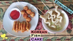 'Korean Street Food || Odeng Lembaran || Eomukguk || Korean Fish Cake || Makannya Rebutan^^'