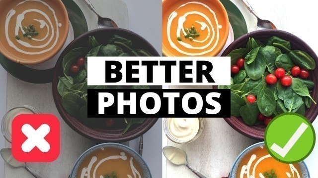 'How to Edit Food Photos on Your Phone with Snapseed | Food Bloggers and Instagram'