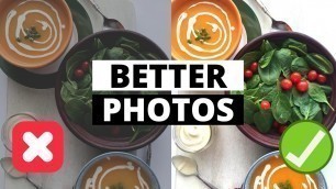 'How to Edit Food Photos on Your Phone with Snapseed | Food Bloggers and Instagram'