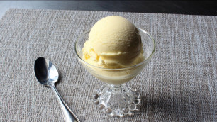 'Frozen Vanilla Custard - French Vanilla Ice Cream Recipe - How to Make Custard Style Ice Cream'