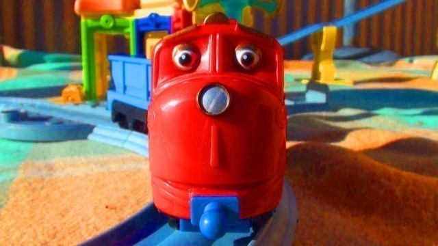 'Chuggington - Wilson Takes Food to the Tunnel Workers Episode - Big Interactive Railway Playset'