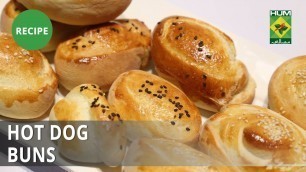 'Hot Dog Buns Recipe | Food Diaries |  Zarnak Sidhwa | Bakery Food'