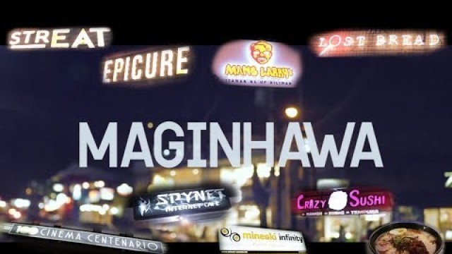 'Maginhawa food hunt'