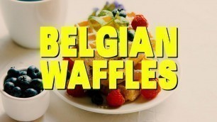 'Kelis Tour Food Diaries: Belgian Waffles'