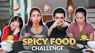 'SPICY FOOD CHALLENGE! | IVANA ALAWI'