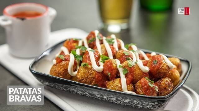 'Patatas Bravas | Spanish Fried Potatoes | Food Channel L Recipes'