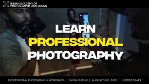 'Learn Professional Photography | Food Styling | Product Styling | Fashion Styling | ITO Delhi'