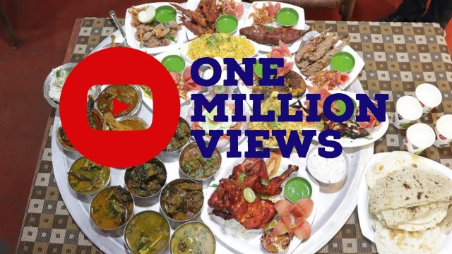 '|Pune| Ravan Thali - 32 varities of Chicken, Mutton & Fish |Food Diaries|'