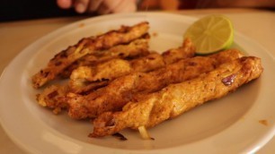 'Chicken Seekh Kabab at Home - Easy Recipe ! Food Diaries'