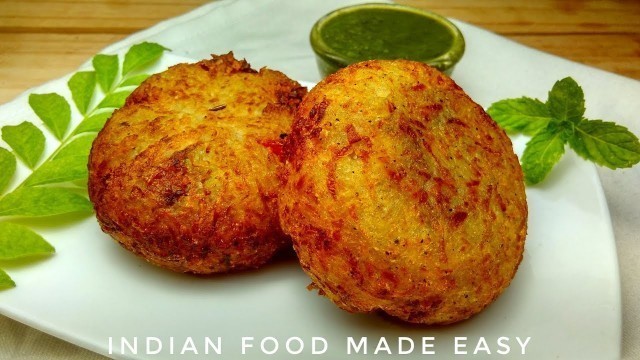 'Aloo Bomb Recipe in Hindi by Indian Food Made Easy | Tasty Snacks to Make at Home | Evening snacks'