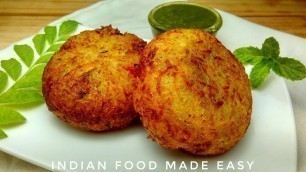 'Aloo Bomb Recipe in Hindi by Indian Food Made Easy | Tasty Snacks to Make at Home | Evening snacks'