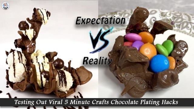 Testing Out Viral Food Hacks By 5 MINUTE CRAFTS | Trying Out Viral CHOCOLATE  Hacks | Hunger Plans