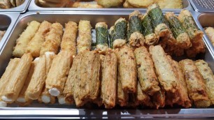 '20년 장인 수제어묵 / handmade fish cake / 길거리 음식 / korean street food / 울산신정시장 은지부산어묵'