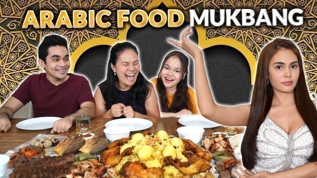 'ARABIC FOOD MUKBANG + QUESTIONS! | IVANA ALAWI'