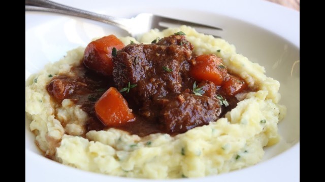 'Beef & Guinness Stew - St. Patrick\'s Day Special - Beef Stewed in Guinness Beer'