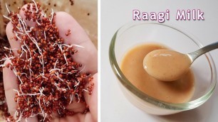 'Raagi Milk || Raagi Milk for weight gaining & Immunity | 6+months babies'