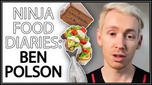 'Ninja Food Diaries: Ben Polson reveals what he eats in a day | Australian Ninja Warrior 2020'