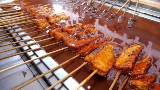 '한번보면 지나칠수 없는 겨울철 별미 부산어묵, 매운어묵 | Spicy Fishcake, Tteokbokki Skewers | Korean Street food'